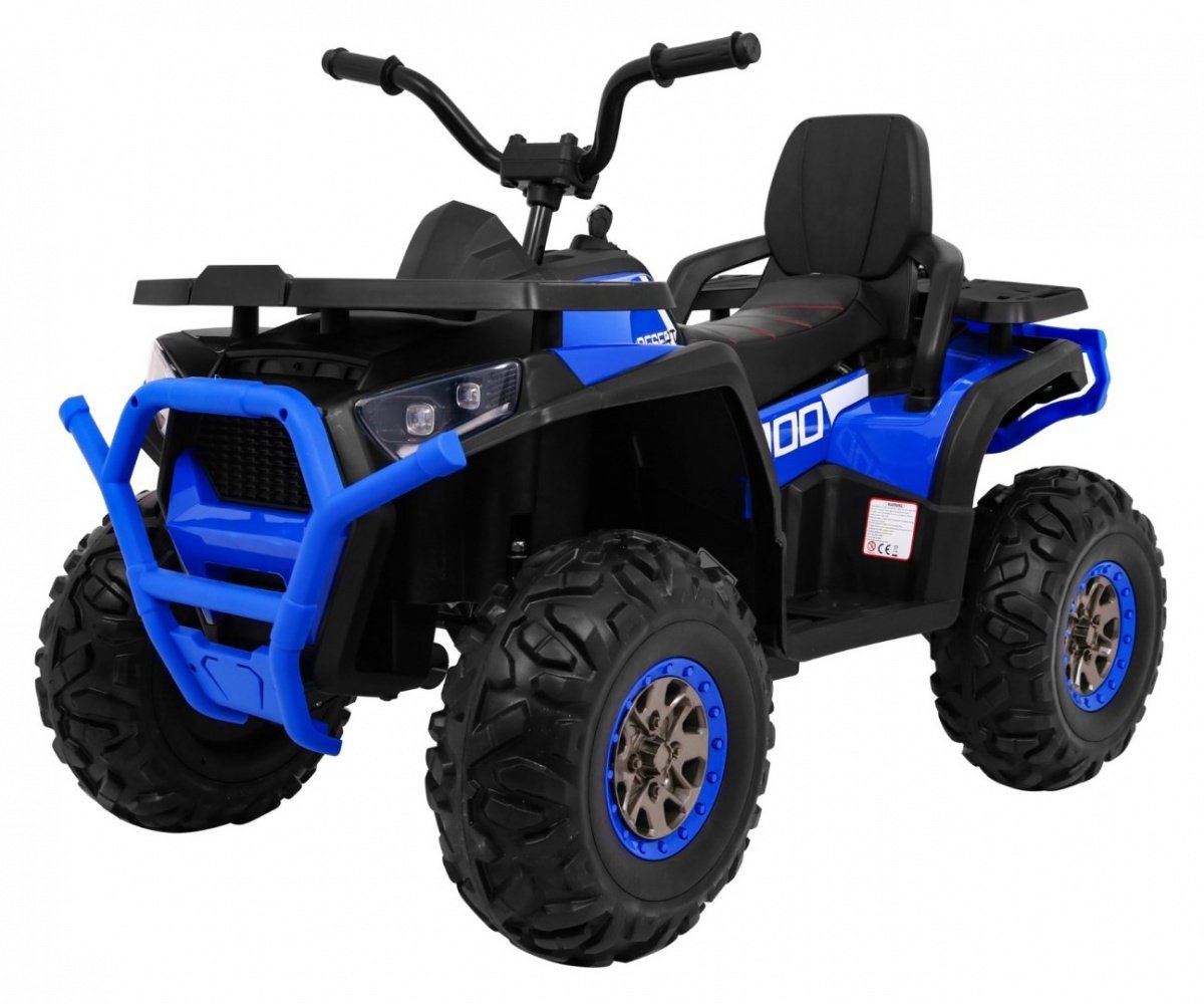 12V Desert Quad ATV med fjernbetjening, LED lys, MP3, EVA hjul