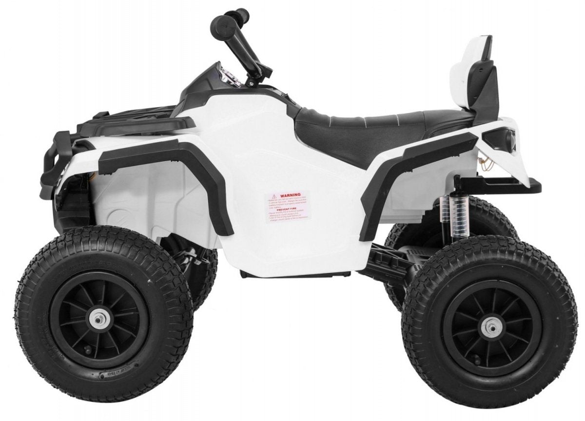 12V Kids Quad ATV med LED-ljus, MP3 och Air Wheels