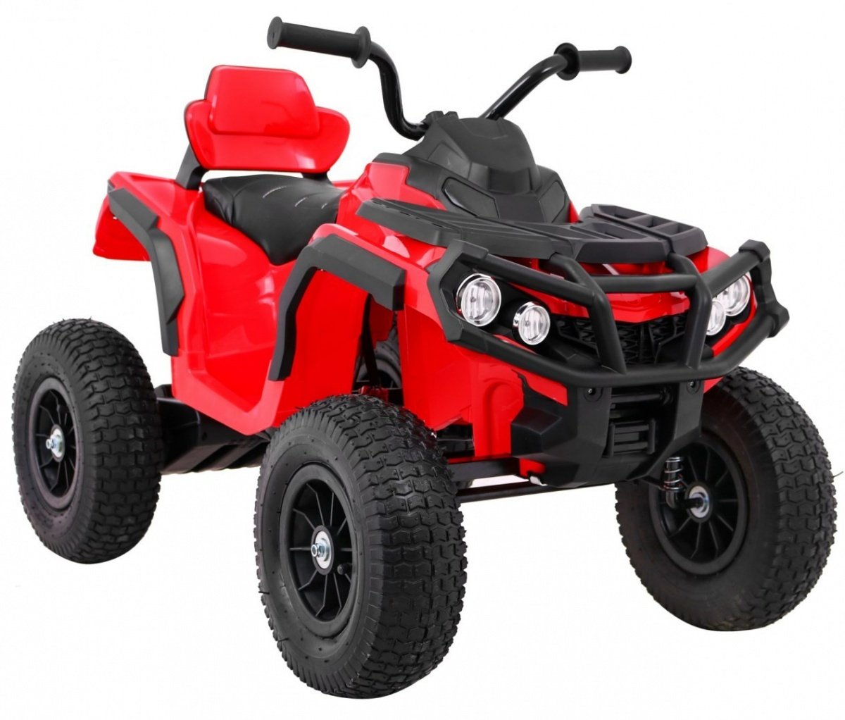 12V Kids Quad ATV med LED-ljus, MP3 och Air Wheels