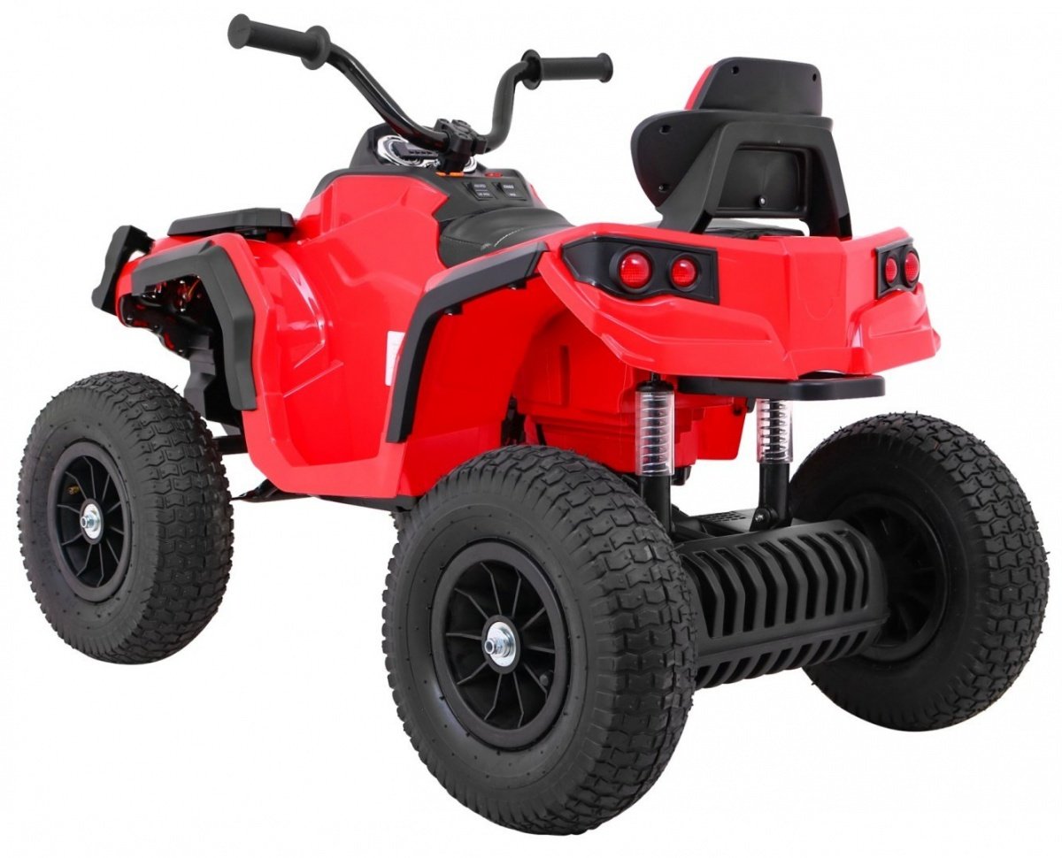 12V Kids Quad ATV med LED-ljus, MP3 och Air Wheels