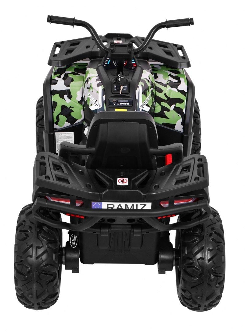 12V Kids Quad ATV med fjernbetjening, LED-lys, MP3 &amp; USB