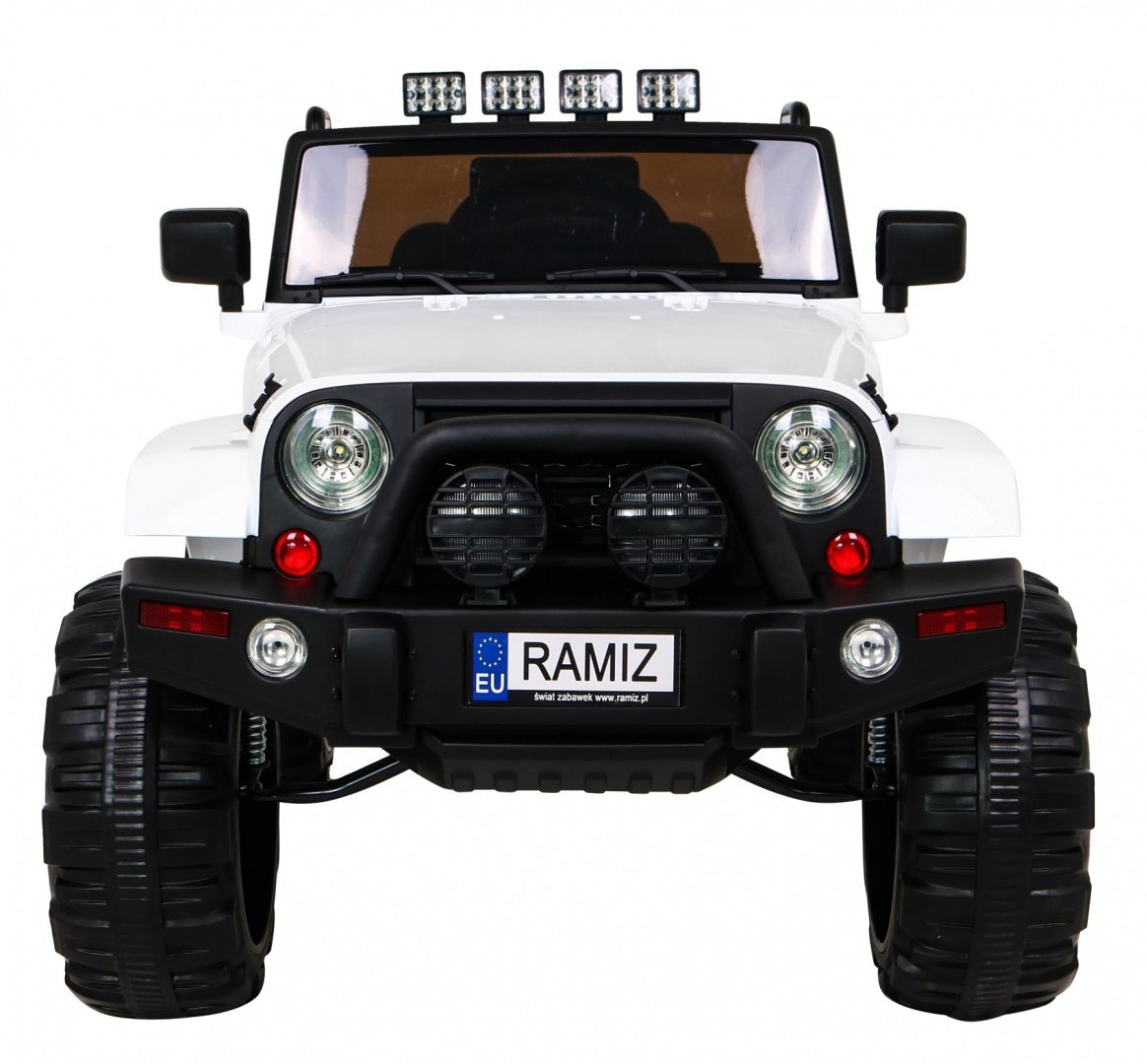 12V Kids offroad jeep med fjernbetjening, LED, MP3, USB