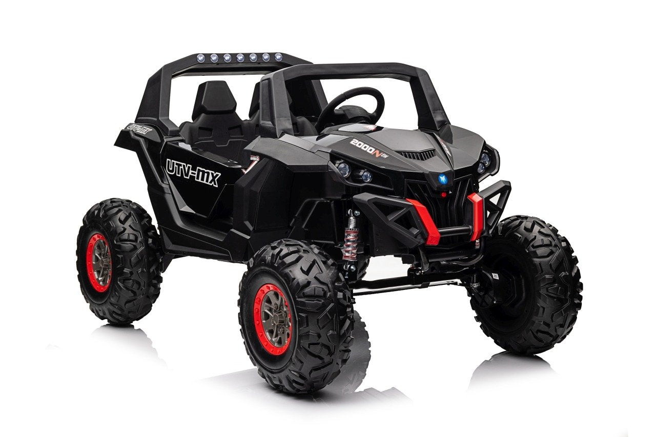 2000N Buggy UTV: 4x75W motorer, 2x12V batteri, LED-lampor