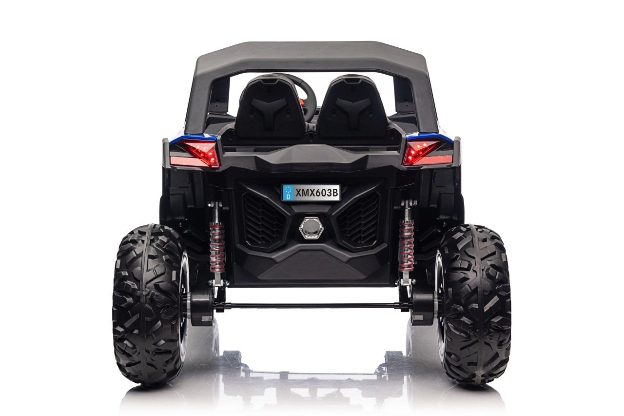 2000N UTV Buggy: 4x75W motorer, 2x12V batteri, LED-lampor