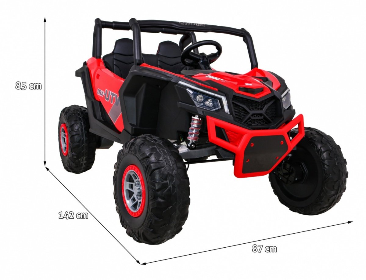 24V Kids UTV Buggy med fjärrkontroll, LED-lampor, MP3 och mer