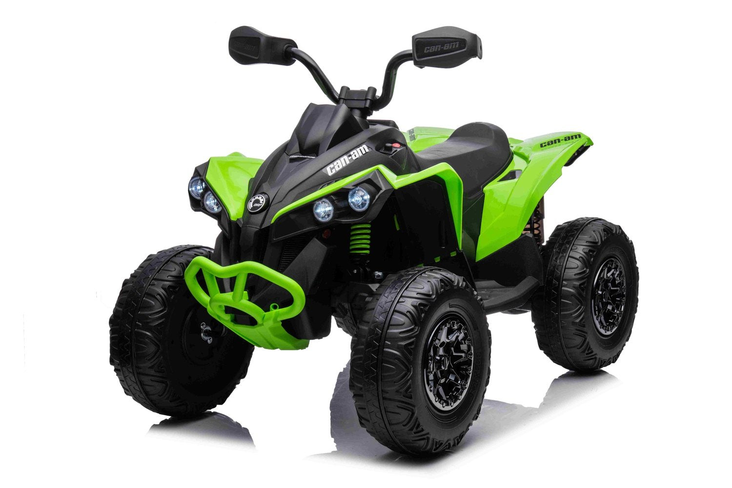 24V Quad ATV med LED-lys, Bluetooth og EVA hjul