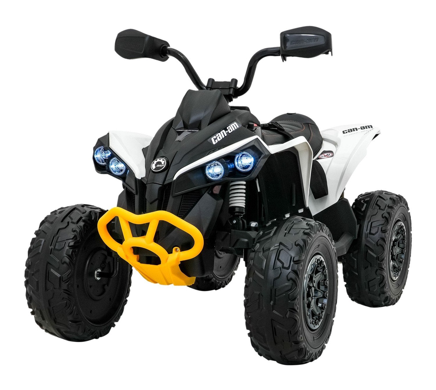 24V Quad ATV med LED-ljus, Bluetooth och EVA-hjul