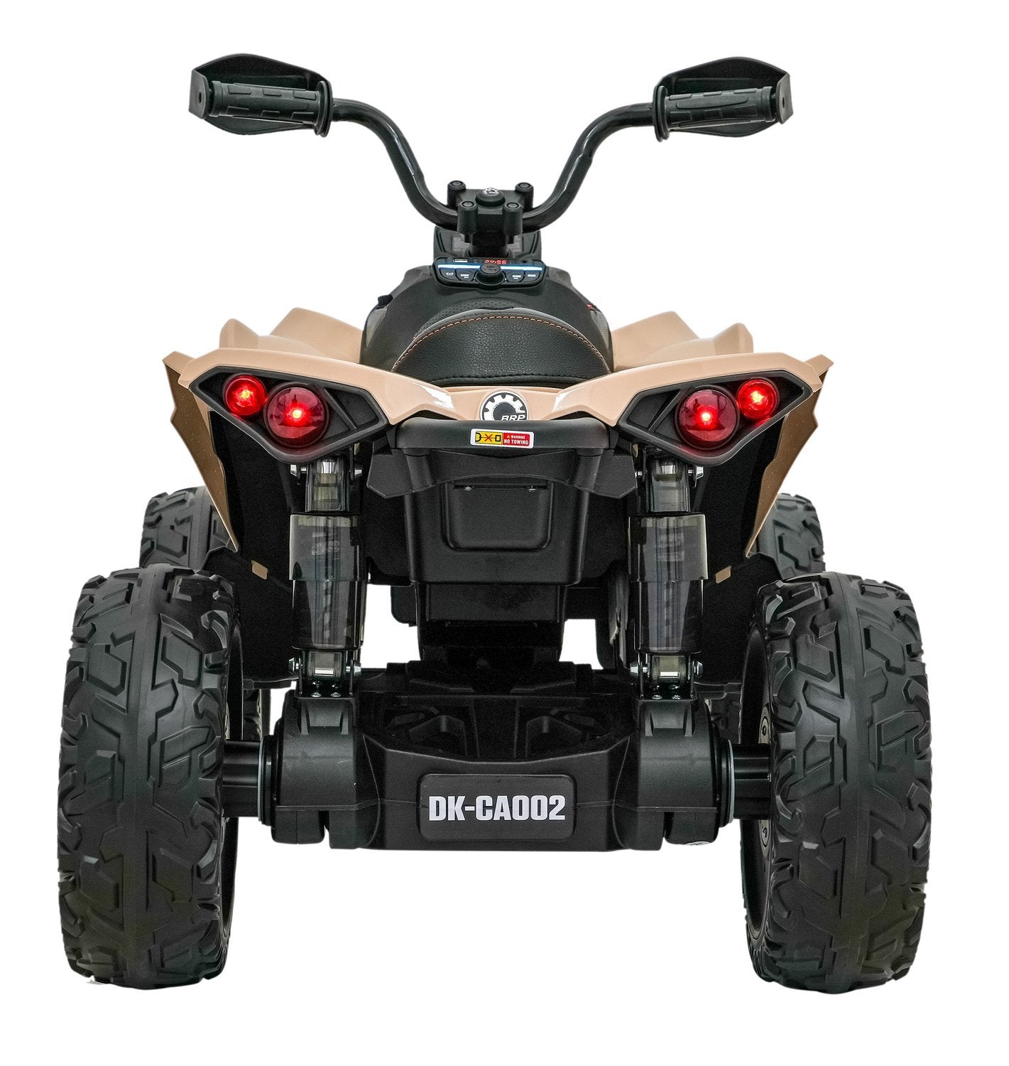 24V Quad ATV med LED-ljus, Bluetooth och EVA-hjul