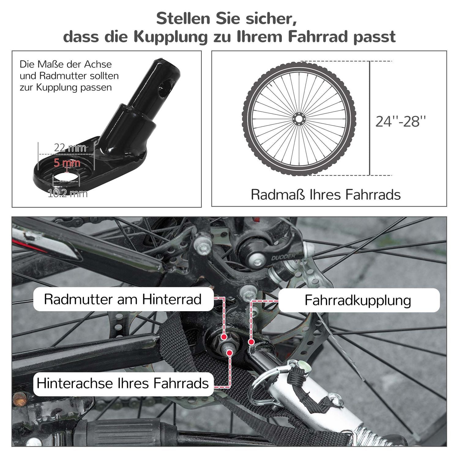 2-i-1 hundetrailer &amp; hundeklapvogn, hundecykelklapvogn, cykelklapvogn, med reflekser til mellemstore hunde op til 20 kg, Oxford stof