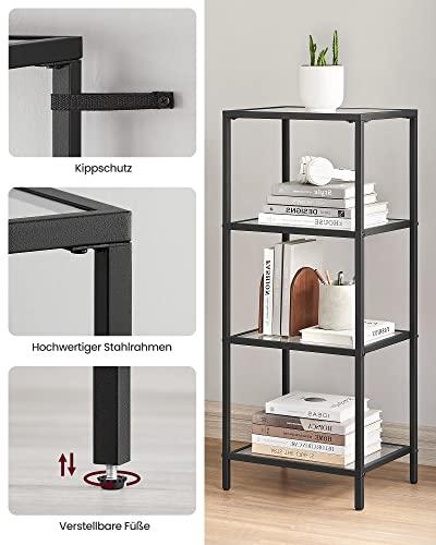 4-lags sort reol: Moderne, robust, nem at samle