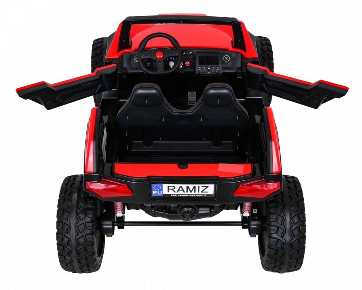 4x4 Buggy Clash: 12V dobbelt batteri, fjernbetjening, LED-lys