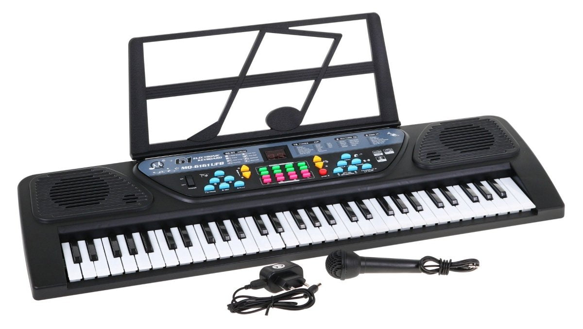 61-Key Kids Music Keyboard med MP3, Bluetooth og Mic