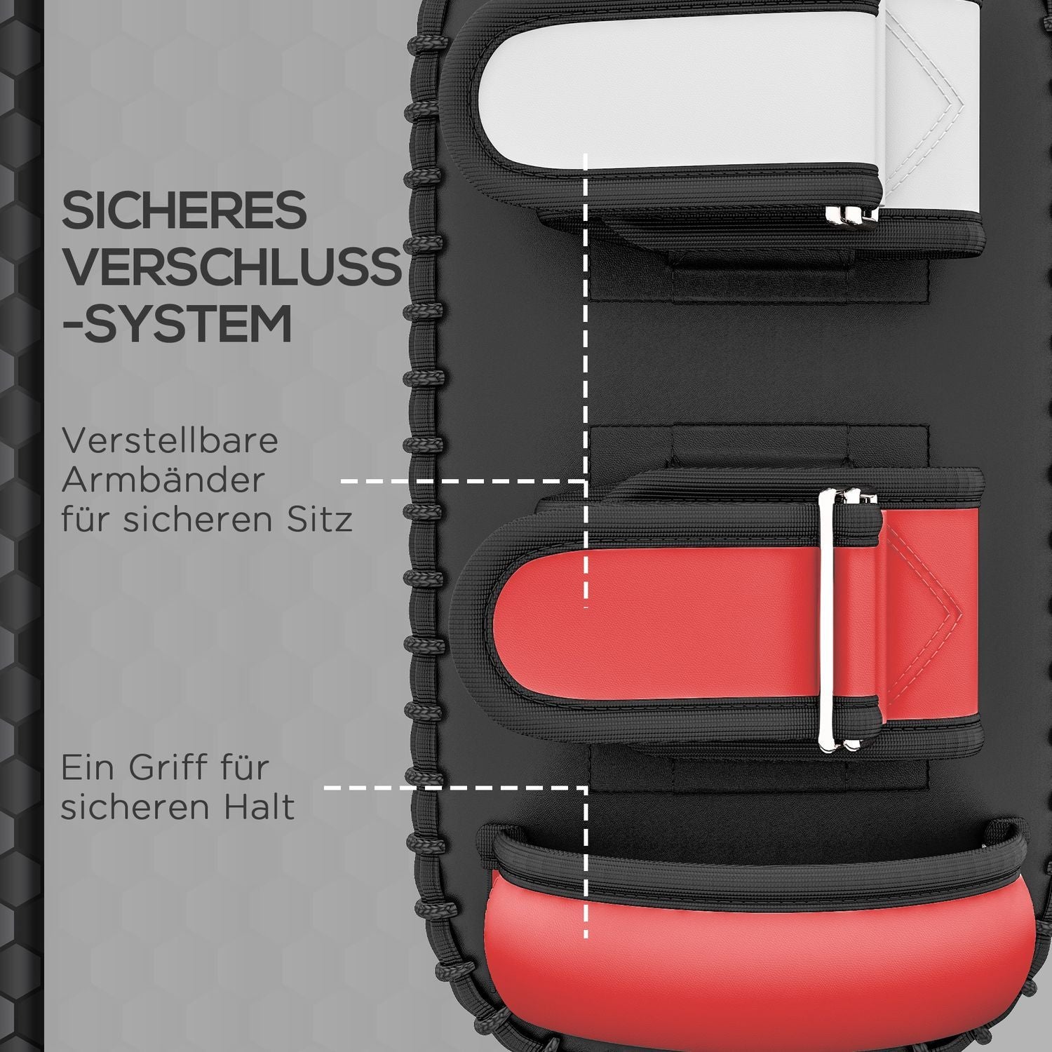 Sportnuw Kickboxning Pads Muay Thai Boxing Pads Trainer Pads Fodral I Konstläder