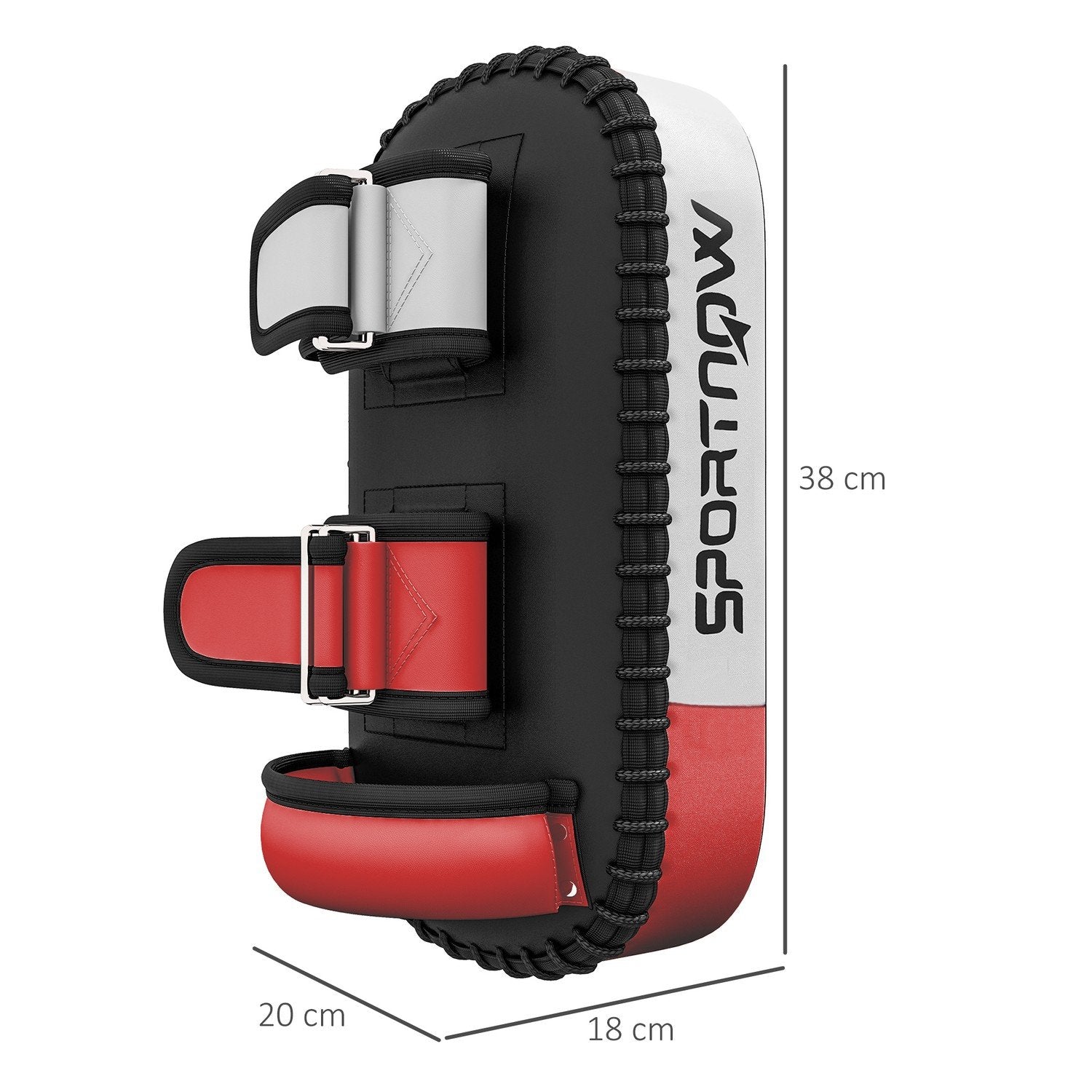 Sportnuw Kickboxning Pads Muay Thai Boxing Pads Trainer Pads Fodral I Konstläder