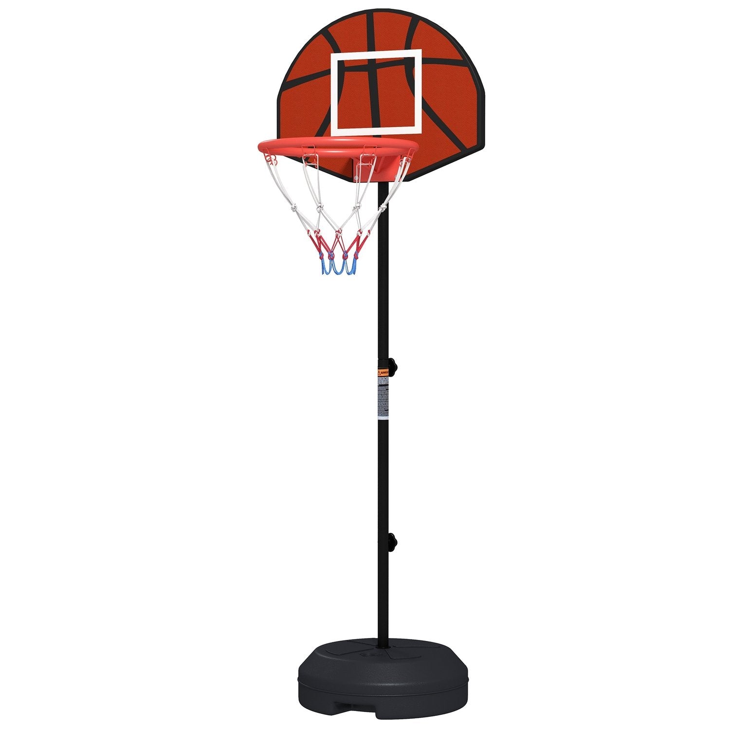 Basketballbøjlestativ Højdejusterbart basketballstativ Magnetisk dartskive 129-179 cm