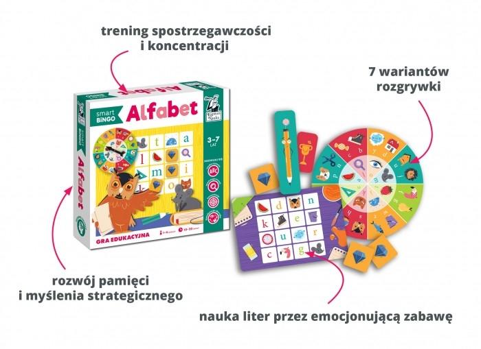 Alphabet Smart Bingo: Sjovt læringsspil for alderen 3-7