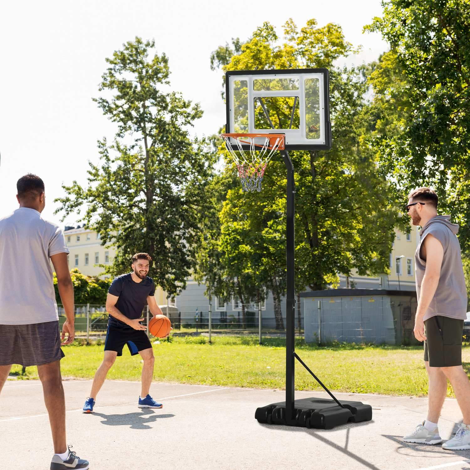 Basketbåge Rullbar Höjd Justerbar 260-310Cm Stativ