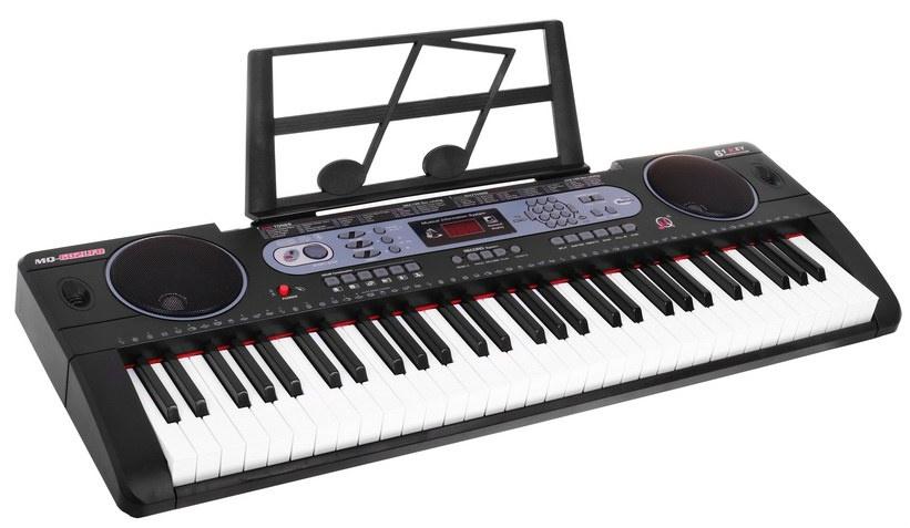 Digitalt tastatur med 61 taster med Bluetooth, USB og MP3 indgang