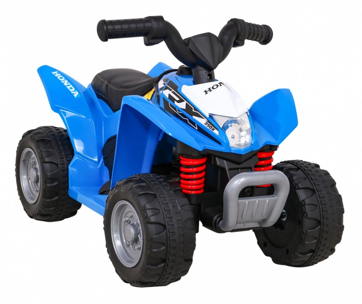 El-quad bike til børn 6V, lædersæde, horn, 25 kg Maks