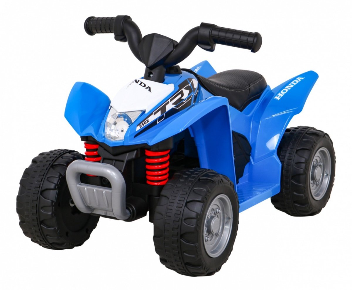 El-quad bike til børn 6V, lædersæde, horn, 25 kg Maks