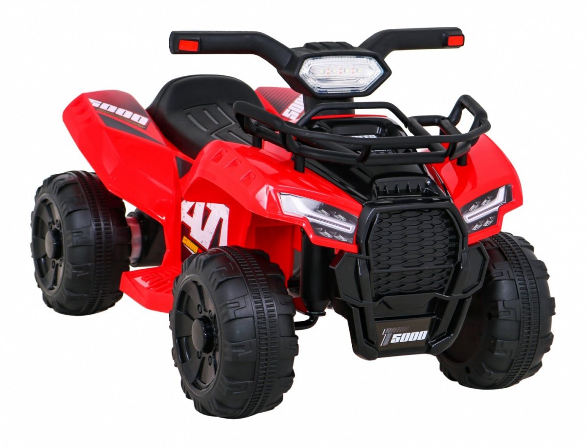 El-quad bike til børn med LED-lys, 6V batteri, 25W motor