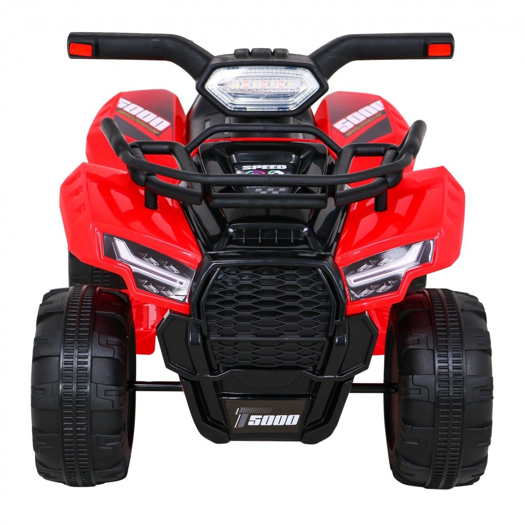 El-quad bike til børn med LED-lys, 6V batteri, 25W motor