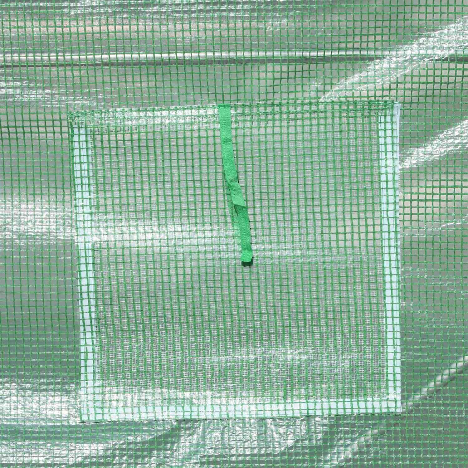 Film Drivhus Tomat Drivhus Med Vindue, Polytunnel, Grøn, 500X200X210Cm