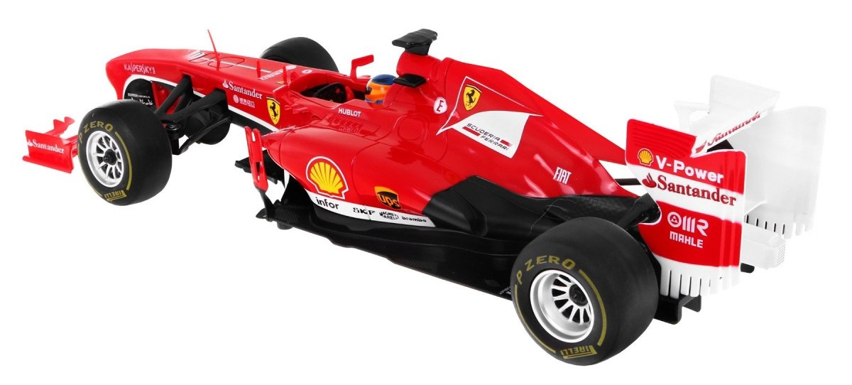 Fjernbetjening Ferrari F138 1:18 skala, 2,4 GHz, ABS-plast 