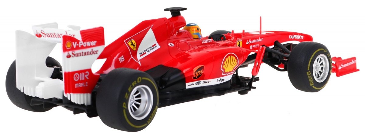 Fjernbetjening Ferrari F138 1:18 skala, 2,4 GHz, ABS-plast 