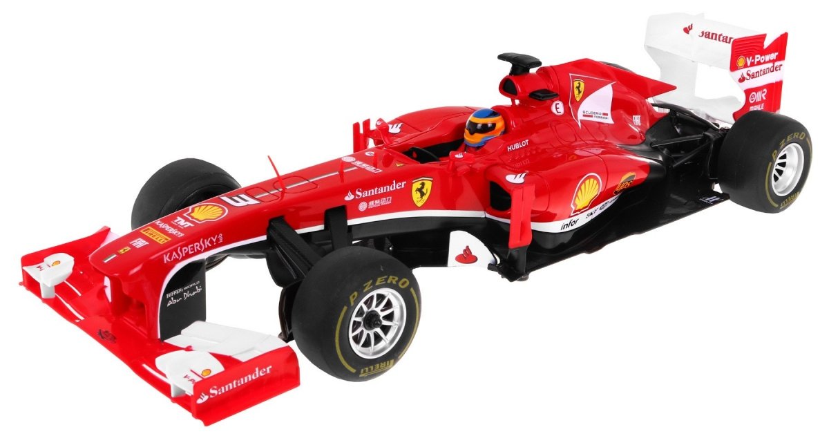 Fjernbetjening Ferrari F138 1:18 skala, 2,4 GHz, ABS-plast 