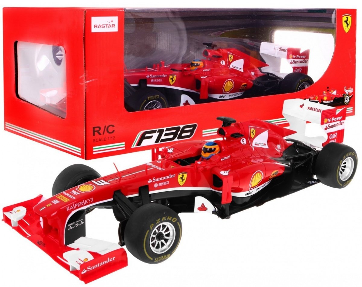 Fjernbetjening Ferrari F1 F138 1:12 Skala R/C Bil