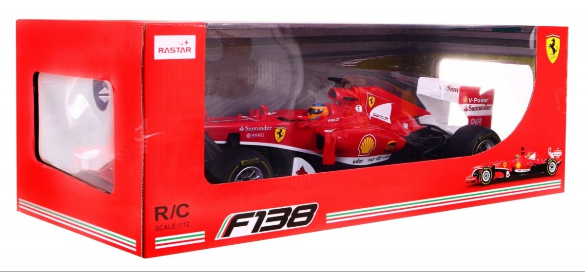 Fjernbetjening Ferrari F1 F138 1:12 Skala R/C Bil