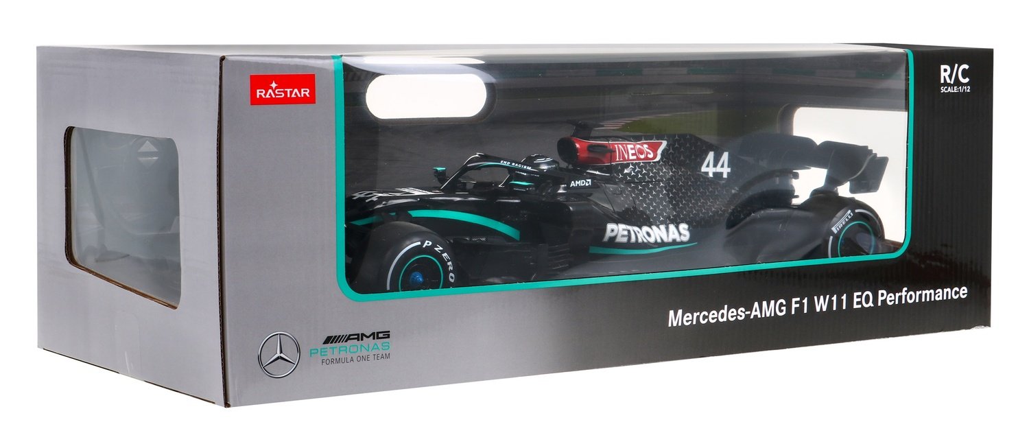 Fjernbetjening Mercedes-AMG F1 W11 EQ 1/12 Skala Bil 