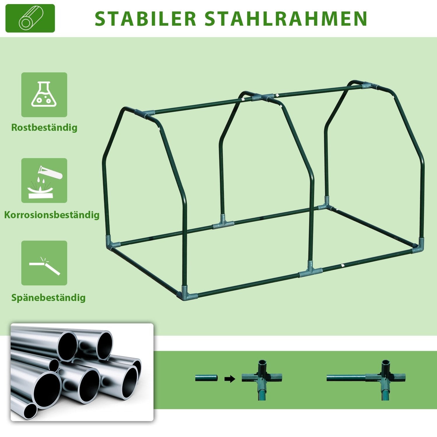 Folie Drivhus, Mini Drivhus, UV-resistent kold Ramme, Drivhus, Tomat Hus Til Dyrkning Have, Hvid, 99 X 71 X 60 Cm