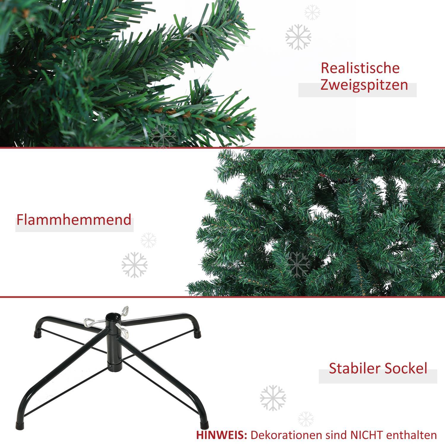 Julgran Julgran 1000 Grenar Gran Pvc Grön ∅102 X H180 Cm