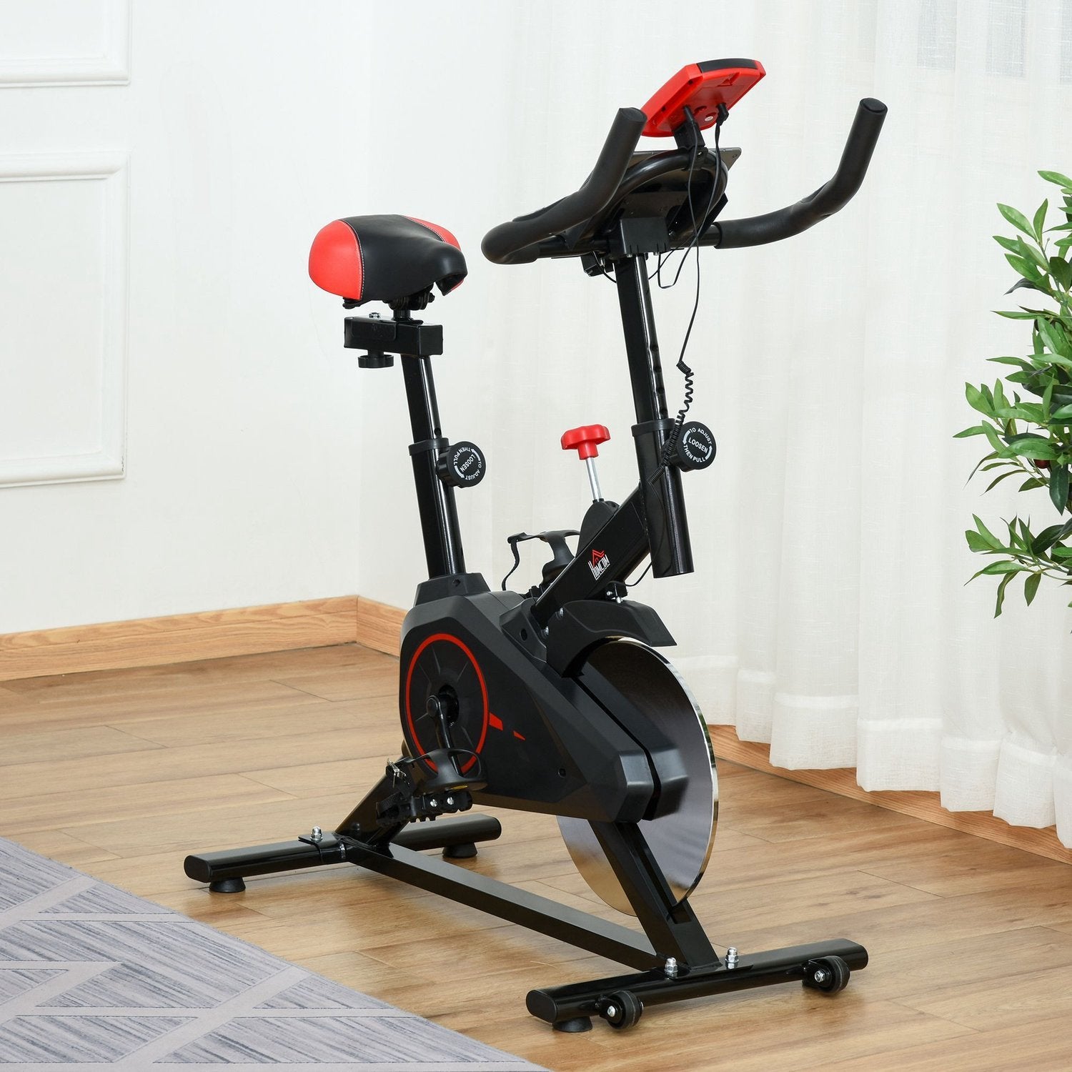 Indendørs Cykeltræner Cykeltræner Home Gym Fitness Cykel 85 X 46 X 114 Cm