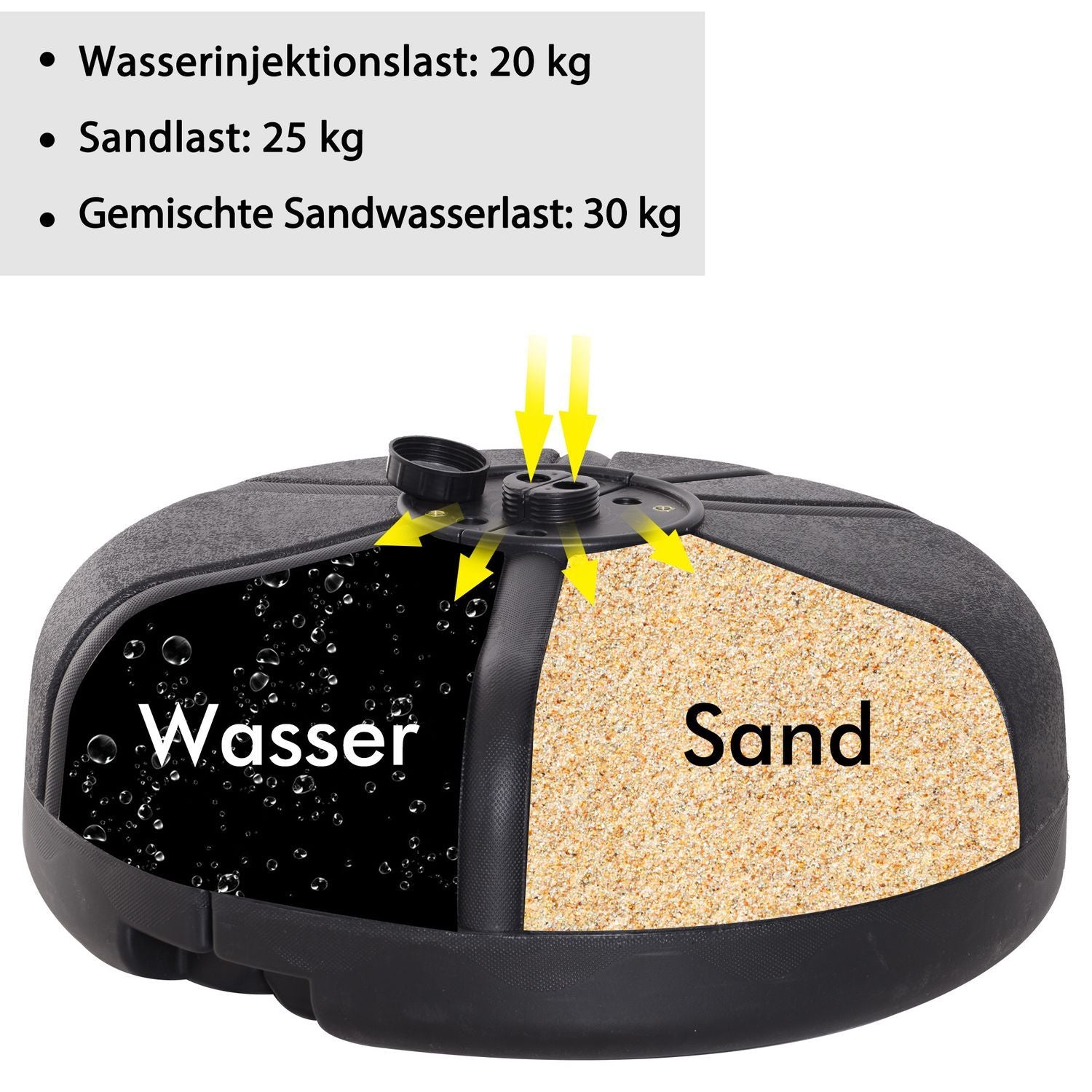 Boksesæk Stående 176 Cm Voksen Fritstående Heavy Duty Stående Boksesæk Med Stand og Vinyl Pad Boksning Partner Boksetræner Sort