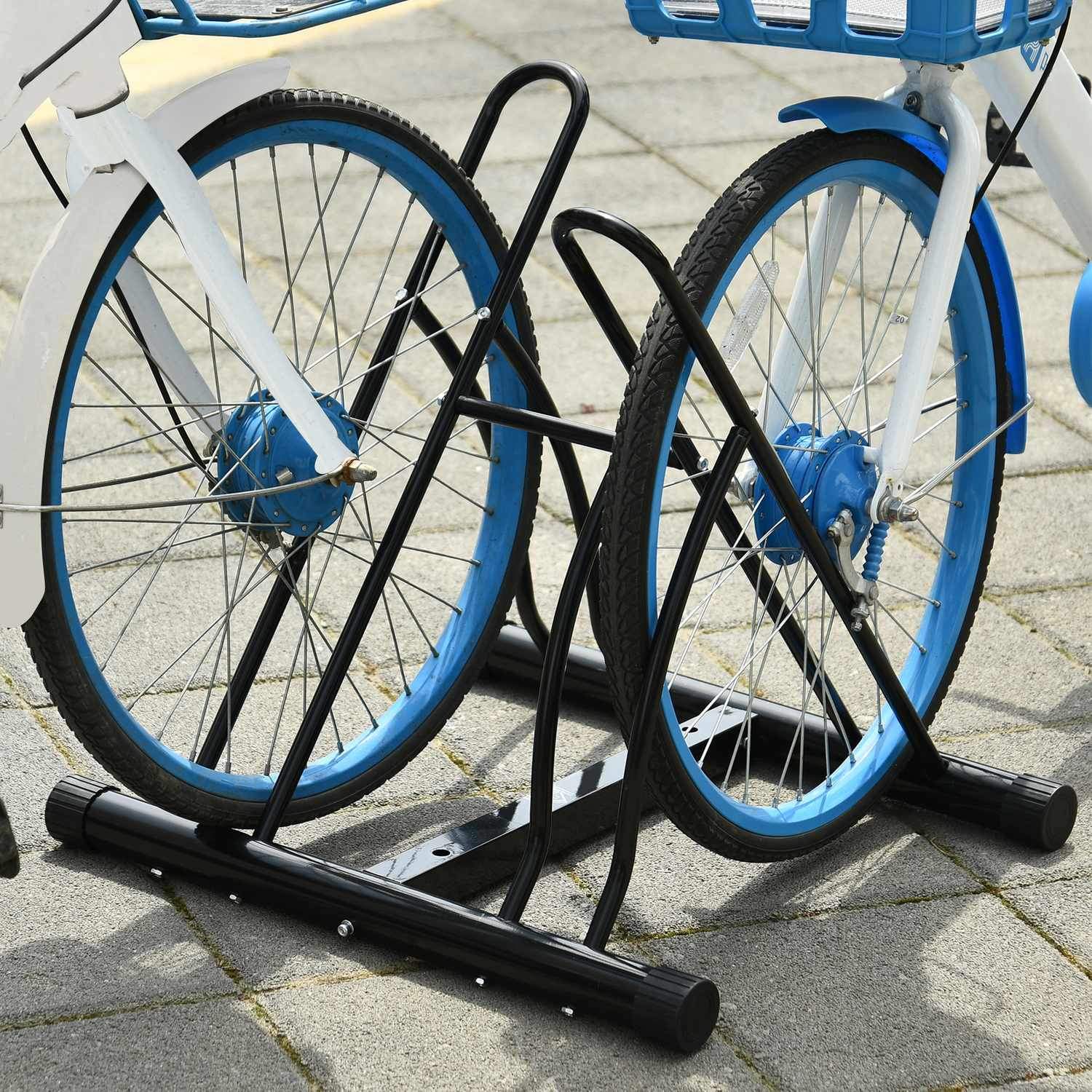 Cykelstativ Monteringsstativ, Cykeltilbehør, Metal, Sort, 60X54X57