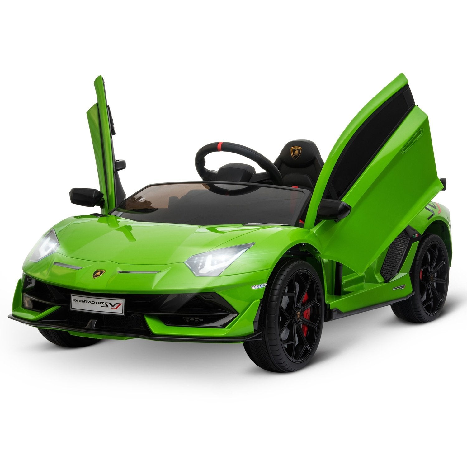 Elbil Lamborghini Barnelbil, 3-8 År, Med Fjärrkontroll, 2 X 550 Motorer, Mp3/Usb, Ljus & Musik