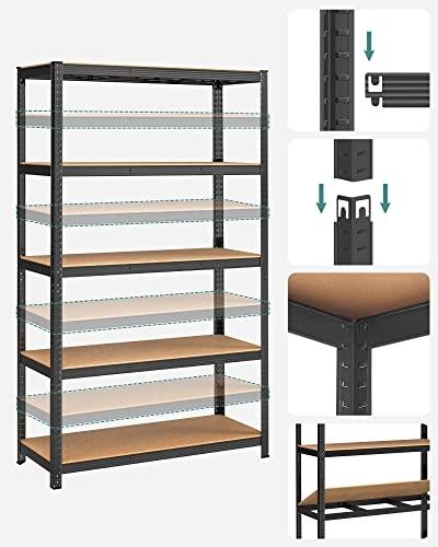 Heavy-Duty stålgaragehylla, 175 kg per hylla