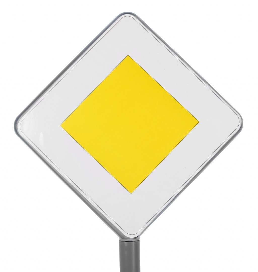 Kids Traffic Road Sign Set - 5 st, 80 cm, CE-certifierad