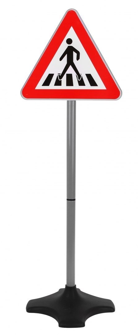 Kids Traffic Road Sign Set - 5 st, 80 cm, CE-certifierad