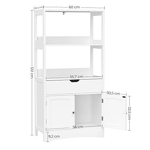 Alsidig hvid garderobe: Kompakt, rummelig, nem montering