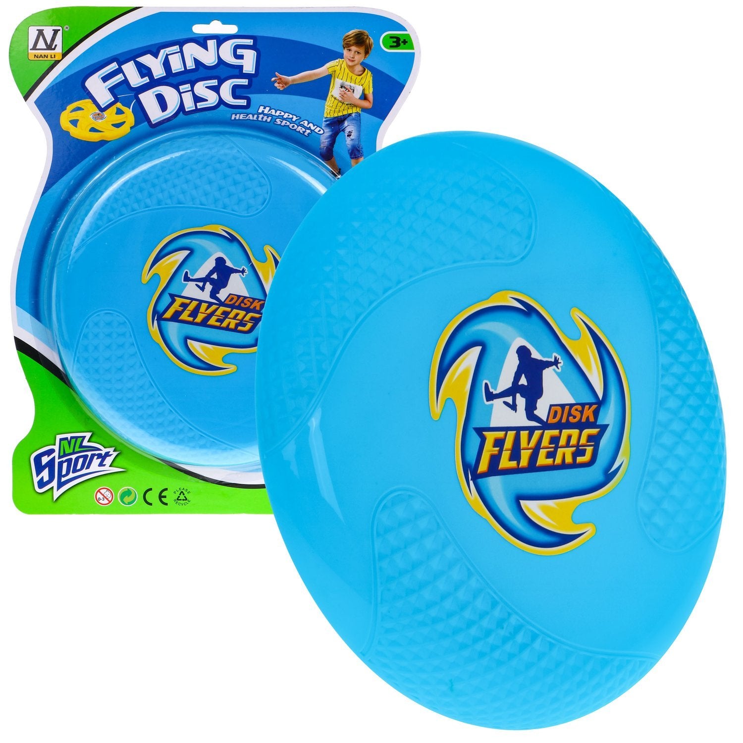 Holdbar 23 cm flyvende frisbee til børn - Beach &amp; Yard Fun