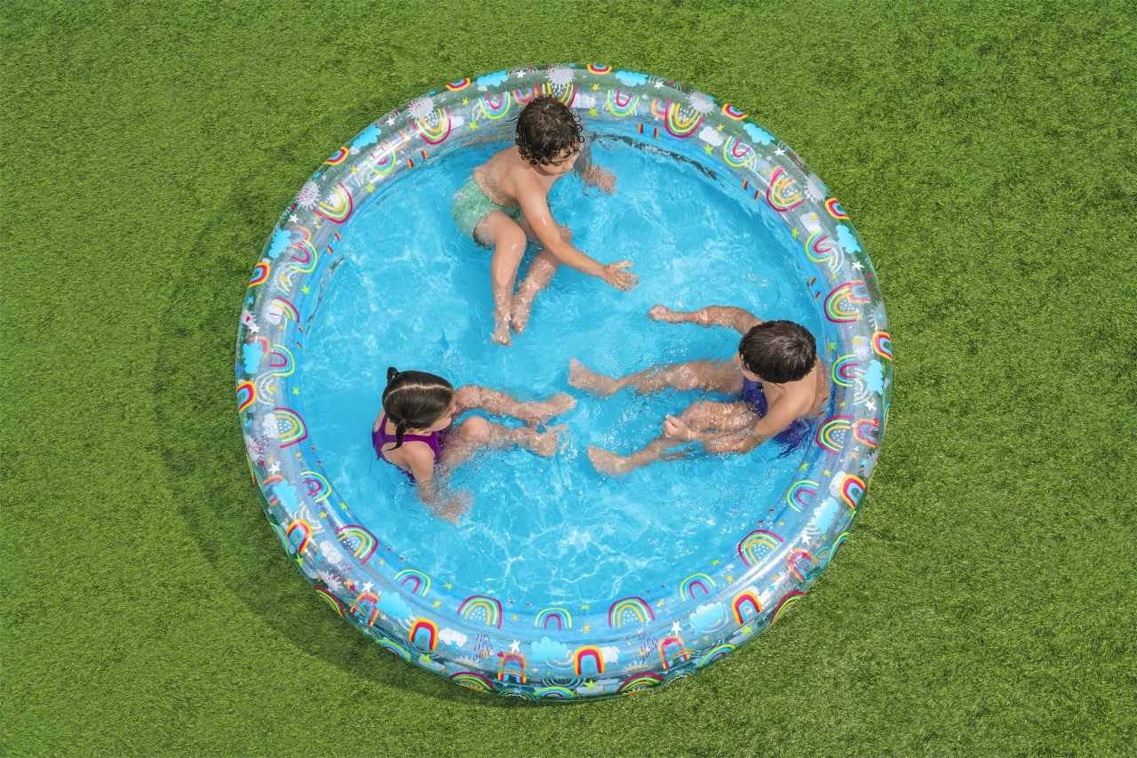 Tropical Play Pool 67"x21" med sikkerhedsventiler og reparationsplaster