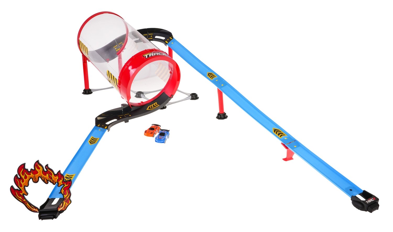 Ultimate Kids Race Track Set med Pull-Back bilar