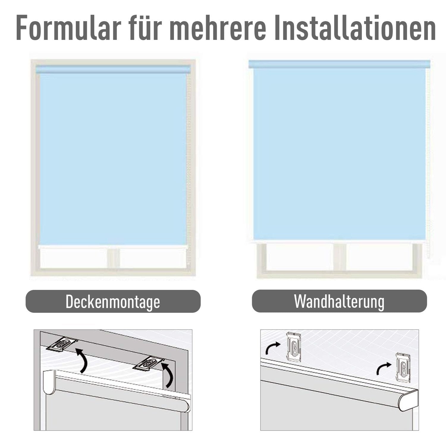 Lodret Markise Balkon Markise Med Håndsving, Vindbeskyttelse Sidegardin, Polyester + Aluminium, Mørkegrå, 140X250Cm